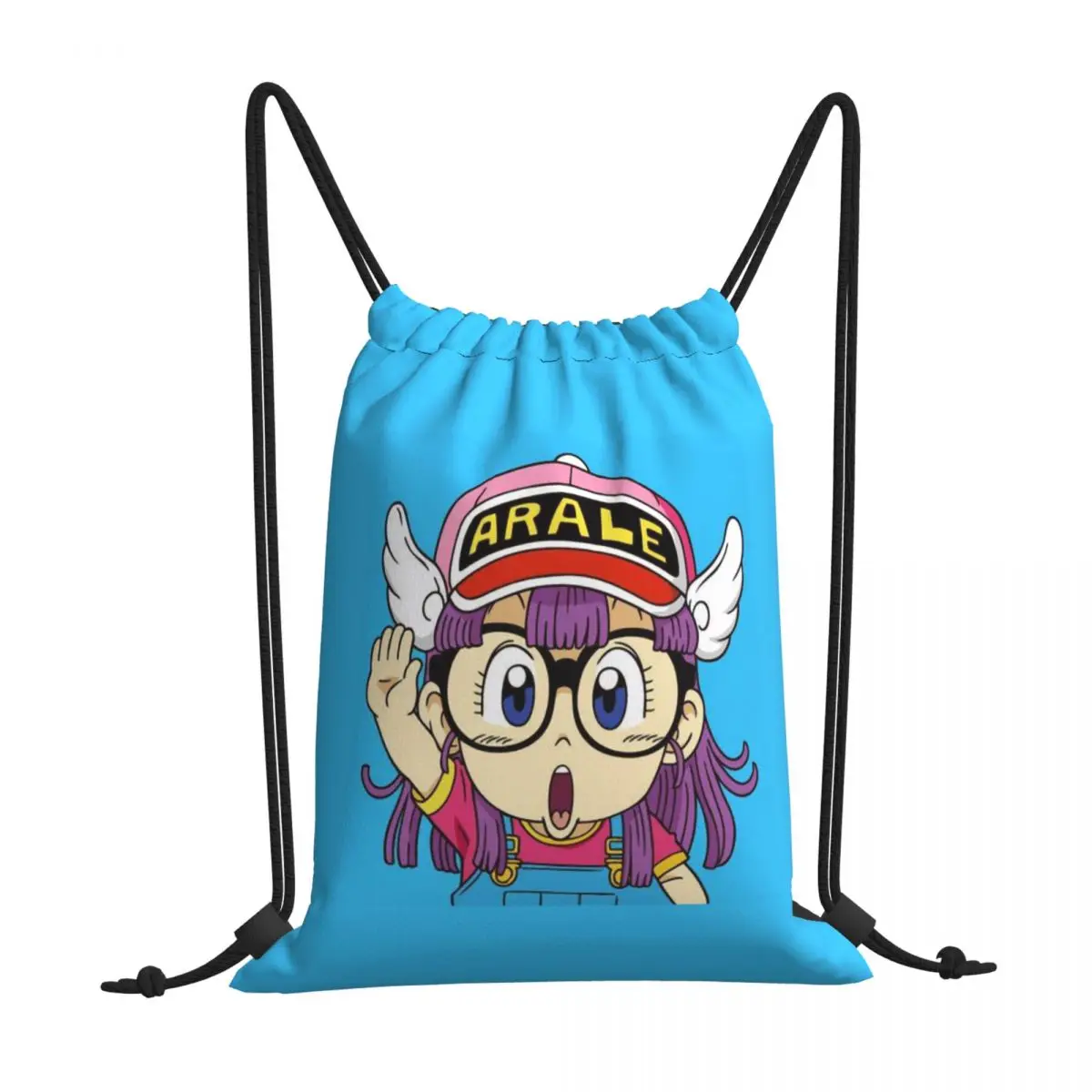 Hi Dr.Slump Arale Anime Drawstring Bags Travel Unisex Waterproof Storage Organize Bundle Pocket Rope Bag
Hi Dr.Slump Arale Anime Drawstring Bags Travel Unisex Waterproof Storage Organize Bundle Pocket Rope Bag