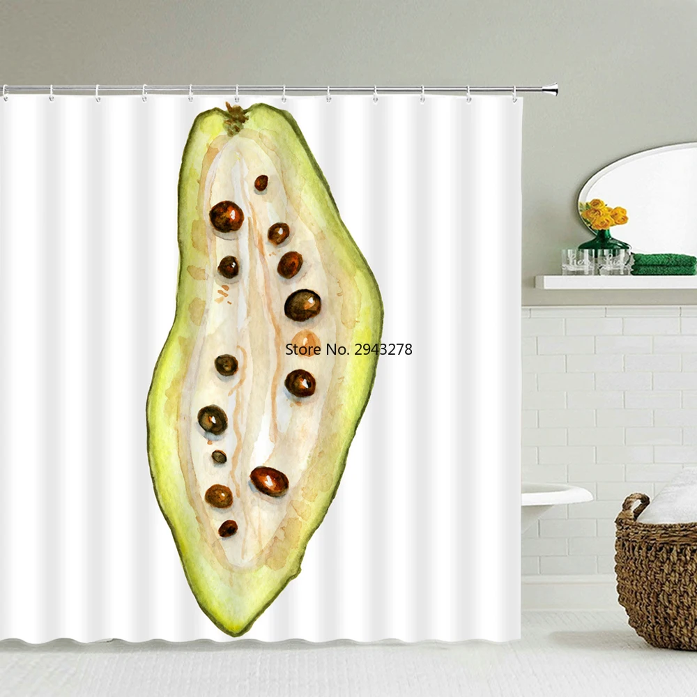 Fresh Fruit Pineapple Shower Curtain 3D Bath Screen Waterproof Fabric Bathroom Decor Large 240X180 With Hook Shower Curtains
Fresh Fruit Pineapple Shower Curtain 3D Bath Screen Waterproof Fabric Bathroom Decor Large 240X180 With Hook Shower Curtains