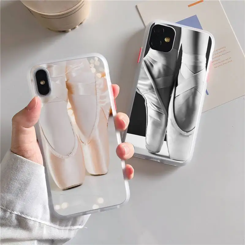 Ballerina En Pointe Ballet Slippers Phone Case For iphone 13 12 11 xr xs x 7 8 pro max Plain Soft TPU Silicone Clear Case
Ballerina En Pointe Ballet Slippers Phone Case For iphone 13 12 11 xr xs x 7 8 pro max Plain Soft TPU Silicone Clear Case