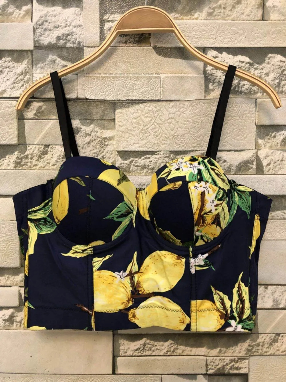 New 2018 Autumn Women Push Up Bustier Crop Top Sexy Cropped Printed Feminino Strappy Bralette Bras Camis Tops
New 2018 Autumn Women Push Up Bustier Crop Top Sexy Cropped Printed Feminino Strappy Bralette Bras Camis Tops