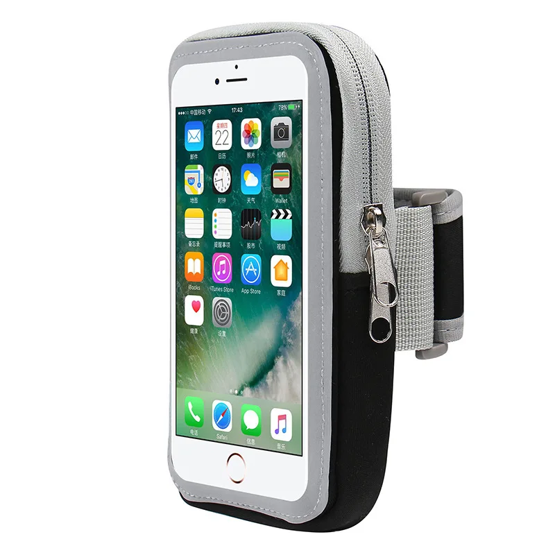 Спортивные повязки для бега 6 0 дюйма Oneplus 5 iPhone X 8 7 6s Plus XR XS Samsung Galaxy S8 S9 S7 Edge