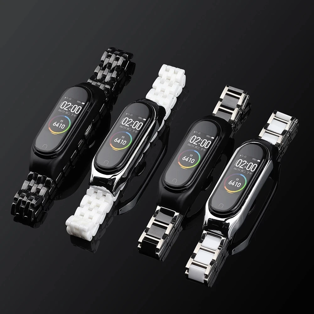 Керамические ремешки для Xiaomi Band 5, 6, Mi Band 4, 3, Mi 6, сменный Браслет, аксессуары, нержавеющая сталь
Керамические ремешки для Xiaomi Band 5, 6, Mi Band 4, 3, Mi 6, сменный Браслет, аксессуары, нержавеющая сталь
