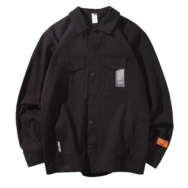 HOT Spring autumn brand personality printing Hong Kong style thin black Coat men's lapel tooling casual student denim jacket
HOT Spring autumn brand personality printing Hong Kong style thin black Coat men's lapel tooling casual student denim jacket