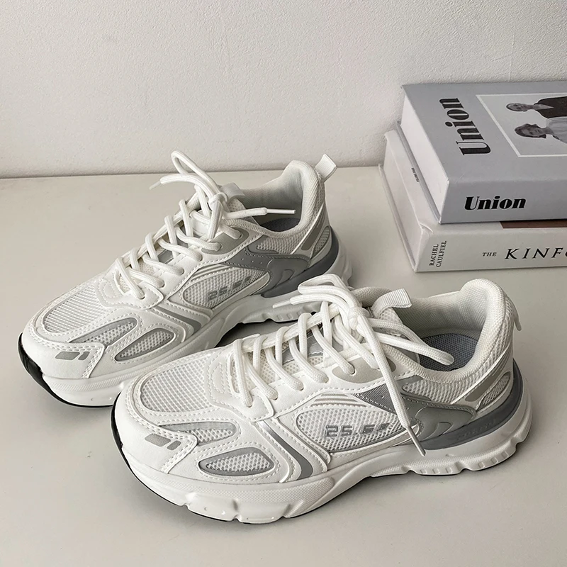 Platform Shoes Women Sneakers 2021 Spring Autumn Breathable Mesh Woman Vulcanized Shoes Tenis Black Women's Casual Shoes White
Platform Shoes Women Sneakers 2021 Spring Autumn Breathable Mesh Woman Vulcanized Shoes Tenis Black Women's Casual Shoes White