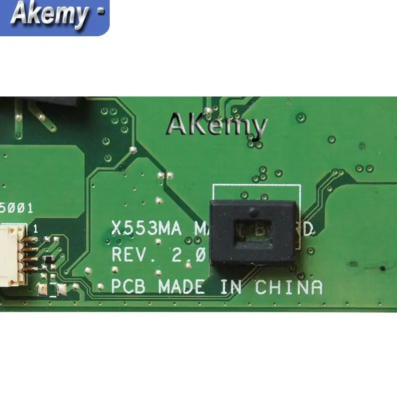 NEW Akemy For ASUS A553M X503M F503M X553MA Laptop motherboard N2930/N2940 CPU X553MA REV.2.0 Mainboard test good
NEW Akemy For ASUS A553M X503M F503M X553MA Laptop motherboard N2930/N2940 CPU X553MA REV.2.0 Mainboard test good