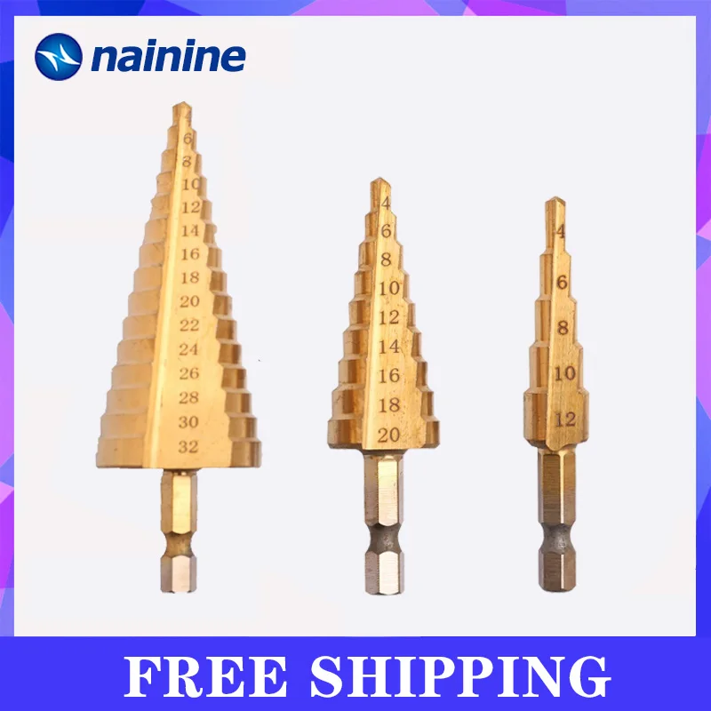 Cross-Border E-Commerce Hexagonal Handle Step Drill Step Drill Pagoda Drill Hole Reamer Steel Plate Hand Drill Hole Reamer
Cross-Border E-Commerce Hexagonal Handle Step Drill Step Drill Pagoda Drill Hole Reamer Steel Plate Hand Drill Hole Reamer