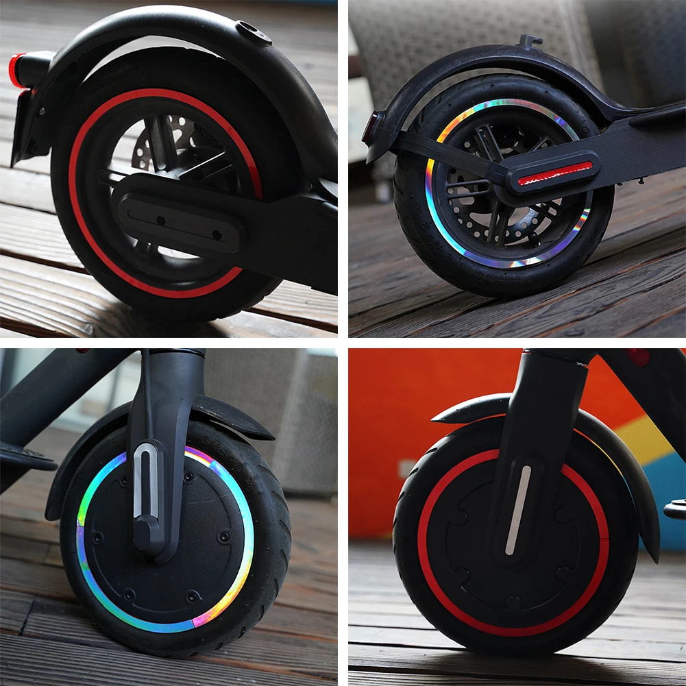 Electric Scooter Reflective Wheel Rim Strip Self Adhesive Safety Rim Stickers For Xiaomi Mijia M365 Electric Scooter Parts
Electric Scooter Reflective Wheel Rim Strip Self Adhesive Safety Rim Stickers For Xiaomi Mijia M365 Electric Scooter Parts