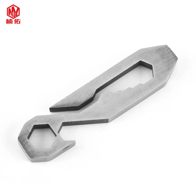 1PC 4 in 1 Stainless Steel Wrench Opener Combination Multifunction Tool Outdoor EDC Portable Keychain Tool Pendant
1PC 4 in 1 Stainless Steel Wrench Opener Combination Multifunction Tool Outdoor EDC Portable Keychain Tool Pendant