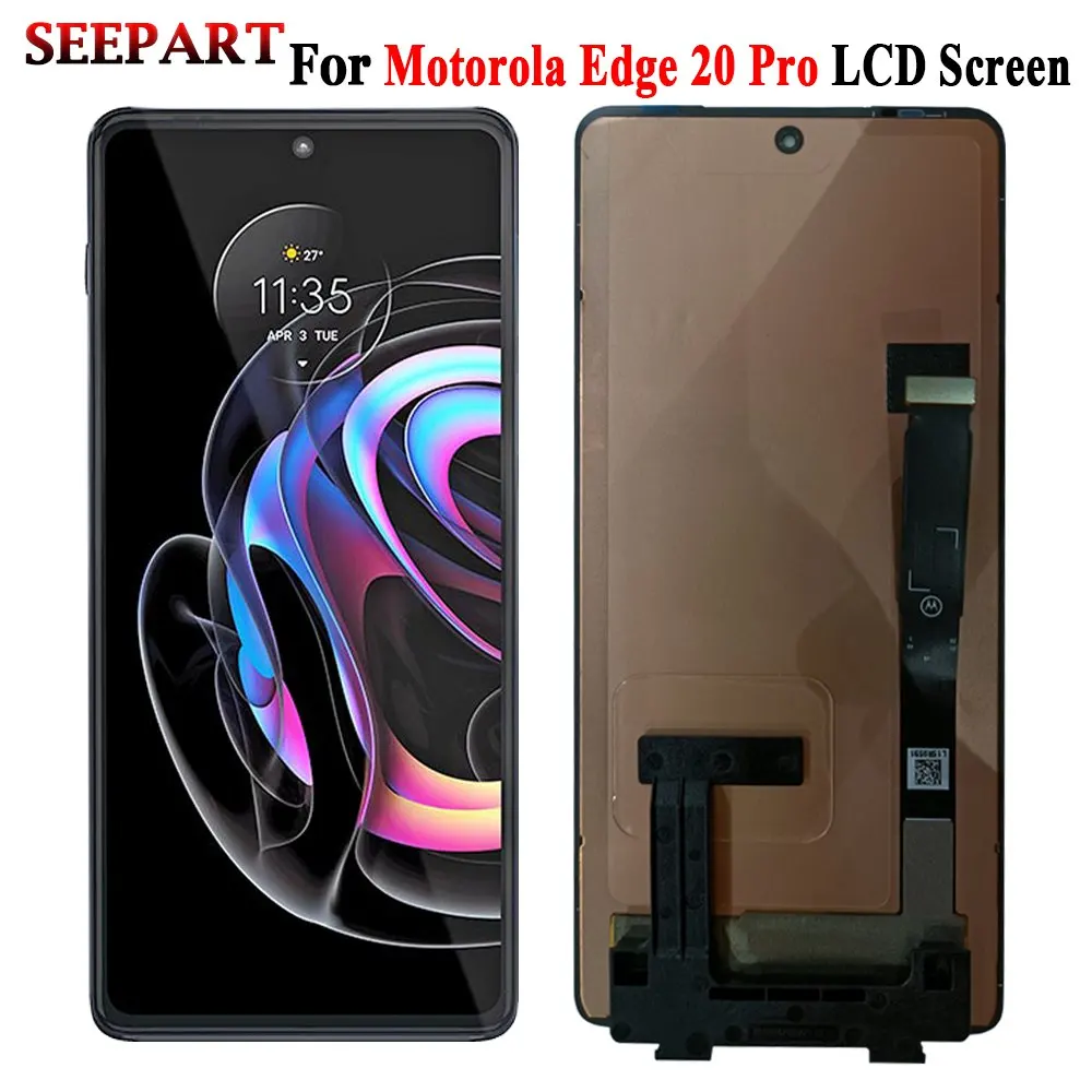 Новый ЖК-дисплей для Motorola Edge 20 Pro, сенсорный экран для Motorola Edge 20 Pro, ЖК-дигитайзер в сборе, ремонт для Edge 20Pro, ЖК-дисплей
Новый ЖК-дисплей для Motorola Edge 20 Pro, сенсорный экран для Motorola Edge 20 Pro, ЖК-дигитайзер в сборе, ремонт для Edge 20Pro, ЖК-дисплей