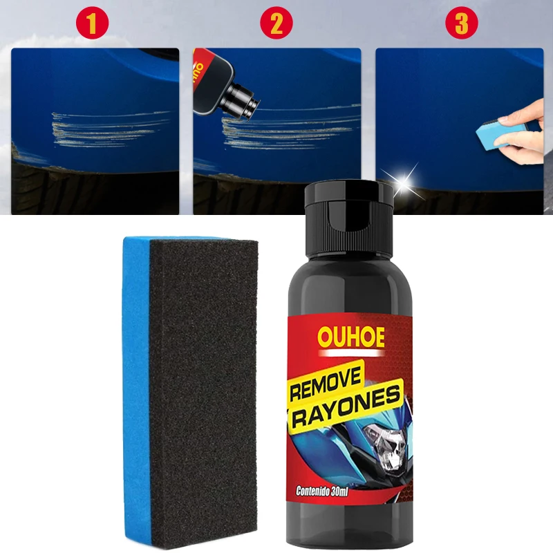 30ml Car Polish Paint Scratch Repair Agent Polishing Wax Paint Scratch Repair Remover Paint Care Auto Detailing With Sponge
30ml Car Polish Paint Scratch Repair Agent Polishing Wax Paint Scratch Repair Remover Paint Care Auto Detailing With Sponge