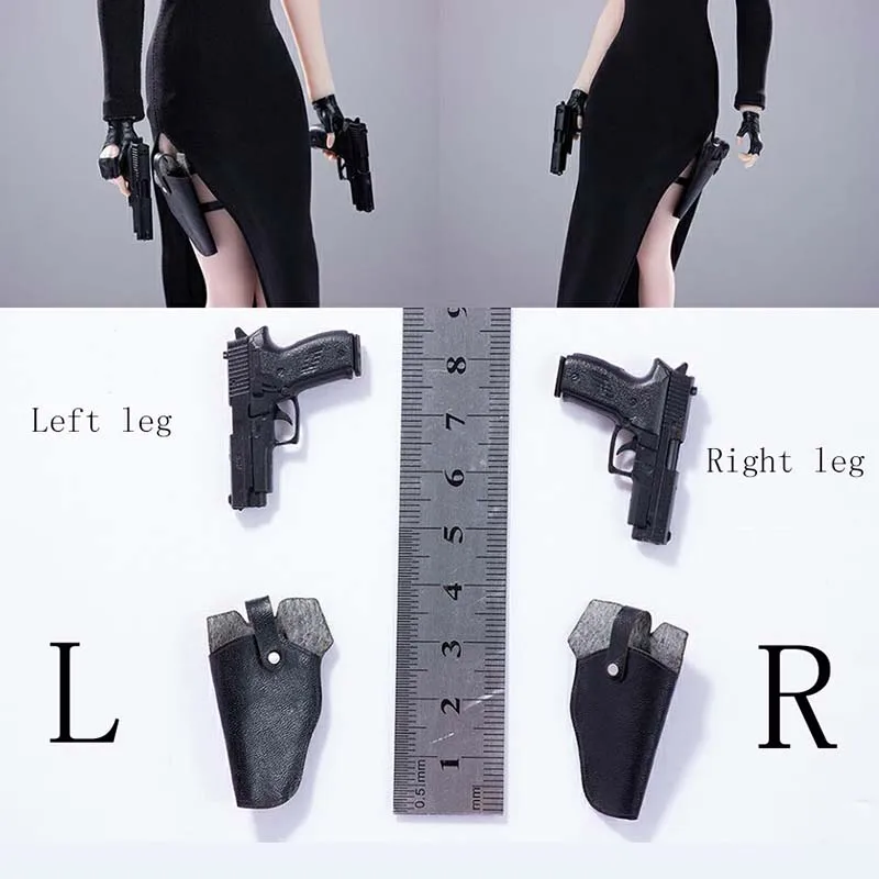 1/6 Scale Female spy Women Killer Agent arms sleeve leggings holster and pistol accessories including for 12" Action figure Body
1/6 Scale Female spy Women Killer Agent arms sleeve leggings holster and pistol accessories including for 12" Action figure Body