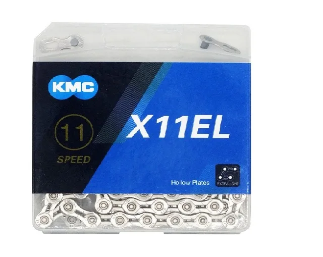 Новый KMC оригинальный X11 X10 X9 X10EL X11EL цепи 116 118L инструмент для демонтажа велосипеда