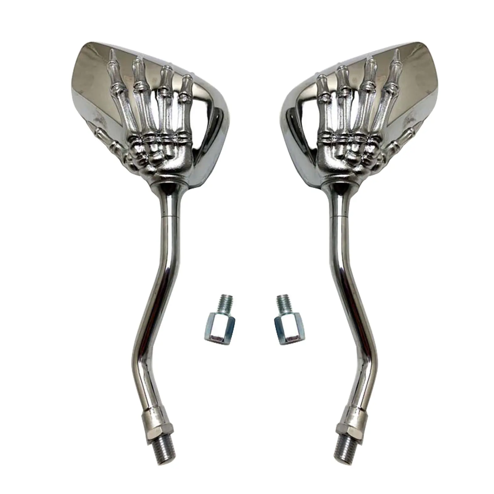 1pair Universal Rear View With Screws Ghost Hand 8mm 10mm Motorcycle Mirror ABS Replacement Parts Threaded Electroplated Mount
1pair Universal Rear View With Screws Ghost Hand 8mm 10mm Motorcycle Mirror ABS Replacement Parts Threaded Electroplated Mount