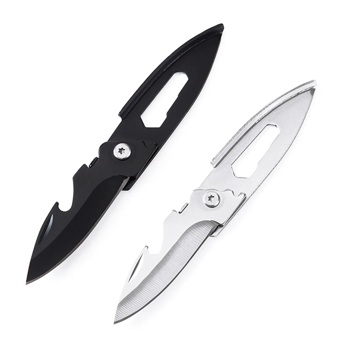 Folding Knife Multifunctional Mini EDC Knife Self-defense Key Ring Knife Bottle Opener Peeling Open Pocket Packaging Multi-tool
Folding Knife Multifunctional Mini EDC Knife Self-defense Key Ring Knife Bottle Opener Peeling Open Pocket Packaging Multi-tool
