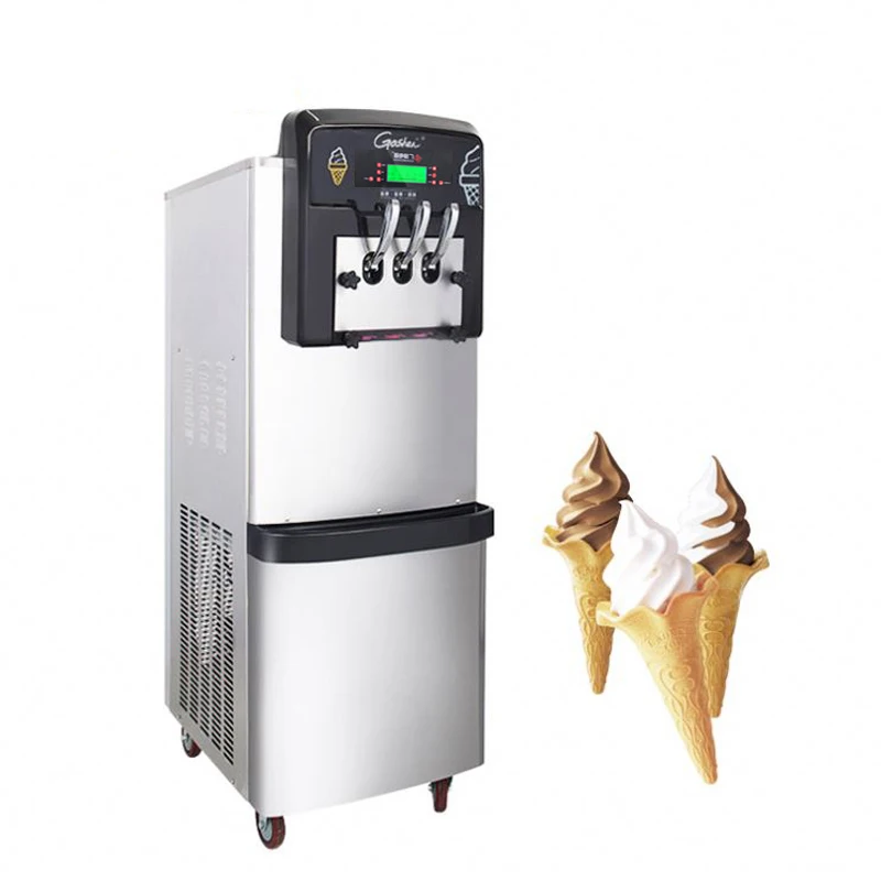 Soft Ice Cream Machine Vertical Intelligent English Operating System Stainless Steel Sweet Cone Ice Cream Machine
Soft Ice Cream Machine Vertical Intelligent English Operating System Stainless Steel Sweet Cone Ice Cream Machine