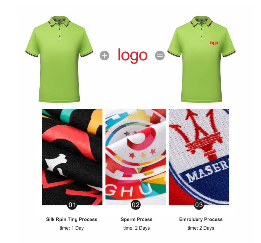 Мужская рубашка летняя дешевая поло с коротким рукавом и логотипом компании по