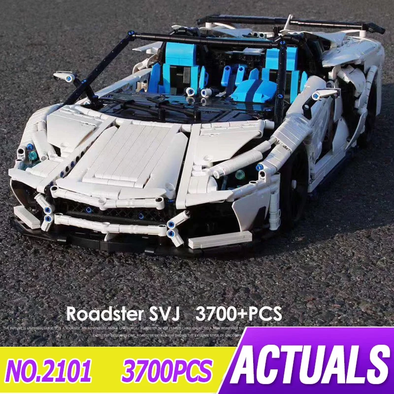 Dhl DK 2101 3700 UDS Limited Edition Convertible MOC Aventador Sports Car Small Building Blocks Parts Birthday Gifts Toys
Dhl DK 2101 3700 UDS Limited Edition Convertible MOC Aventador Sports Car Small Building Blocks Parts Birthday Gifts Toys