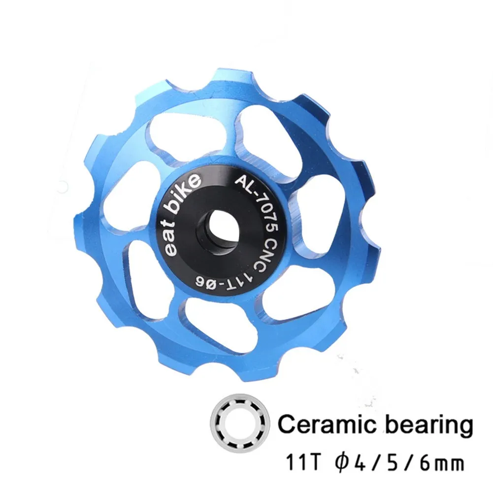 Parts Bicycle Pulley Wheel Ceramic Bearing Pulley Wheel 11T Accessories Aluminum Alloy
Parts Bicycle Pulley Wheel Ceramic Bearing Pulley Wheel 11T Accessories Aluminum Alloy