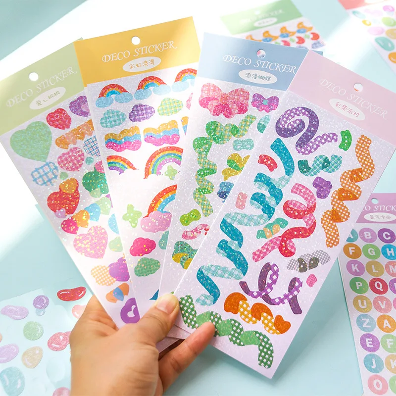 Washi Paper Sticker Colorful Decorative Colored Dots Letters Ribbon Adhesive Sticker Scrapbooks Decorative Labels for Diary
Washi Paper Sticker Colorful Decorative Colored Dots Letters Ribbon Adhesive Sticker Scrapbooks Decorative Labels for Diary