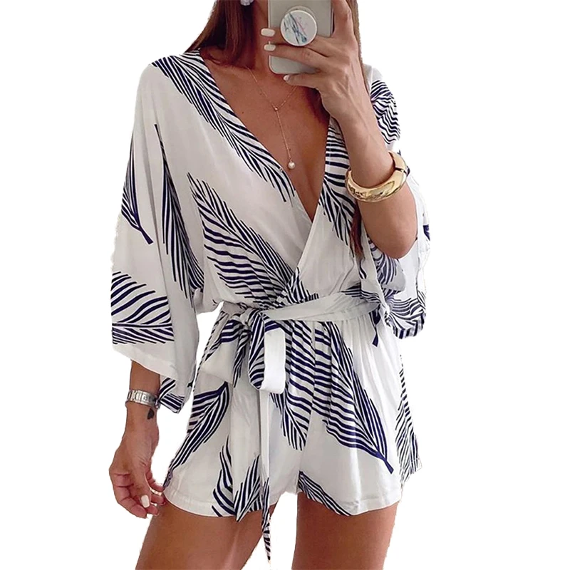 Female Belted Jumpsuits Summer 2021 Overalls Flower Spring Elegant Women Rompers Sexy Package Hip Casual Playsuits with Shorts
Female Belted Jumpsuits Summer 2021 Overalls Flower Spring Elegant Women Rompers Sexy Package Hip Casual Playsuits with Shorts