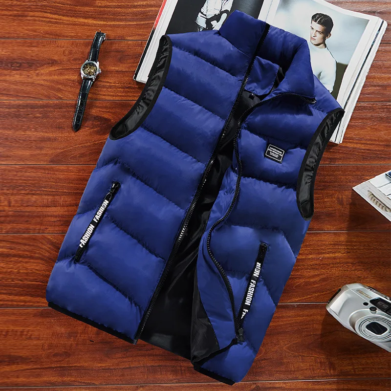 New Fashion Mens Jacket Sleeveless Vest Winter Thermal Soft Vests Casual Coats Male Cotton Men's Vest Men Thicken Waistcoat
New Fashion Mens Jacket Sleeveless Vest Winter Thermal Soft Vests Casual Coats Male Cotton Men's Vest Men Thicken Waistcoat
