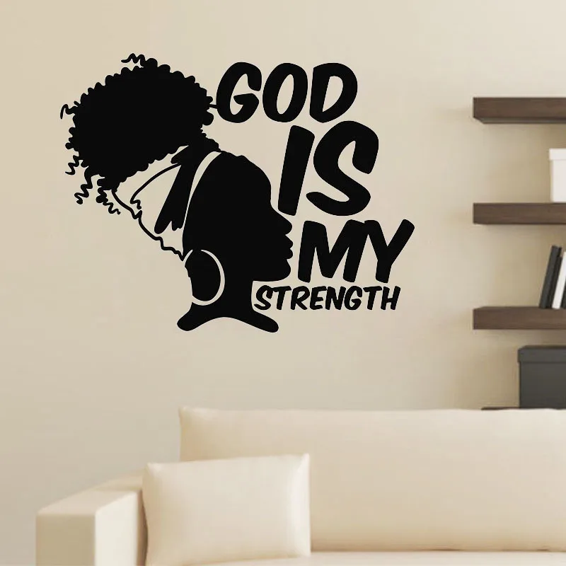 АФРИКАНСКАЯ ДЕВУШКА, наклейка на стену, God Is My Strength Наклейка на стену с цитатами, спальня, гостиная, домашний декор, виниловое искусство
АФРИКАНСКАЯ ДЕВУШКА, наклейка на стену, God Is My Strength Наклейка на стену с цитатами, спальня, гостиная, домашний декор, виниловое искусство