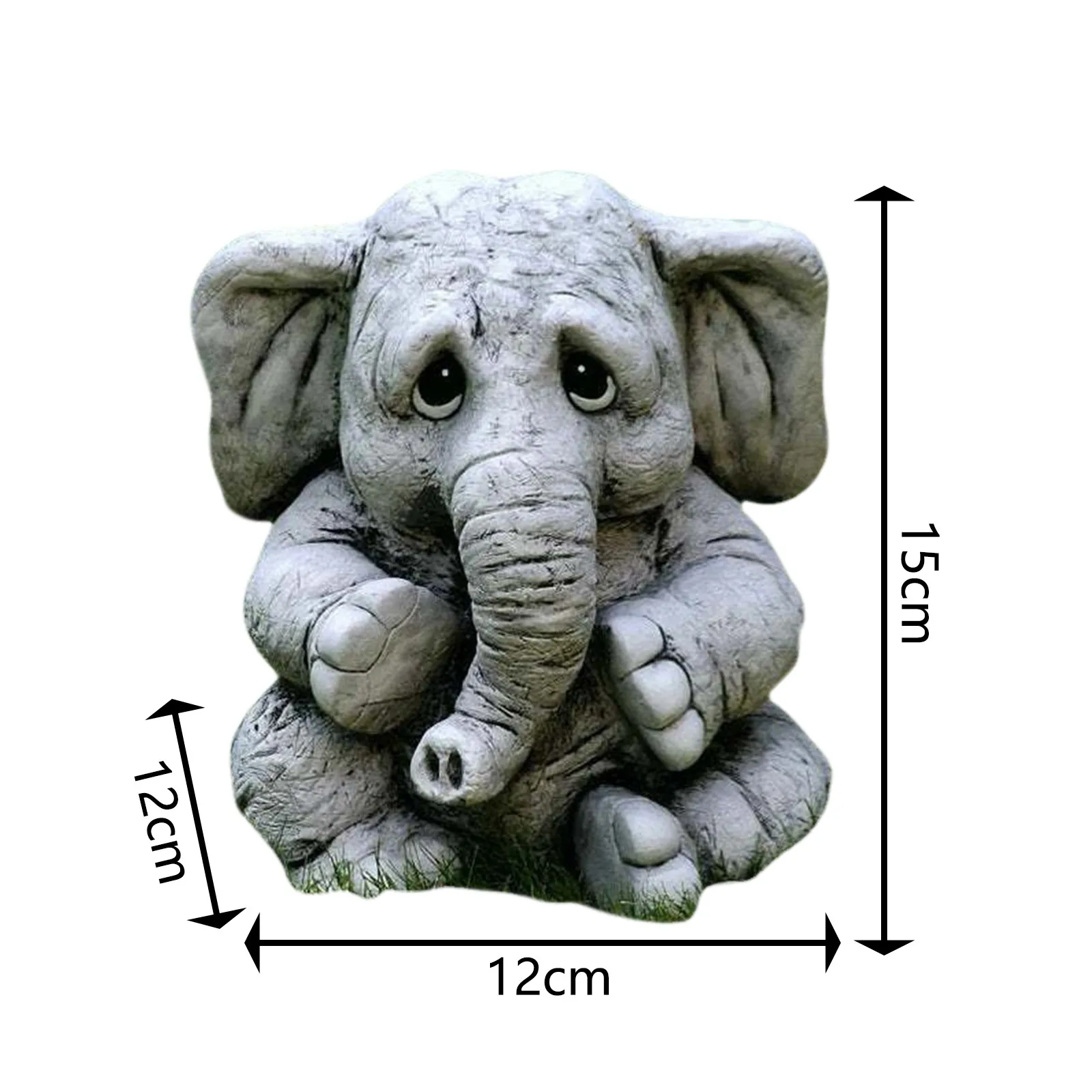 Simulation Animal Decoration Elephant Statue Resin Crafts Sculpture Garden Landscape Courtyard Decoration Craft Garden Decor
Simulation Animal Decoration Elephant Statue Resin Crafts Sculpture Garden Landscape Courtyard Decoration Craft Garden Decor