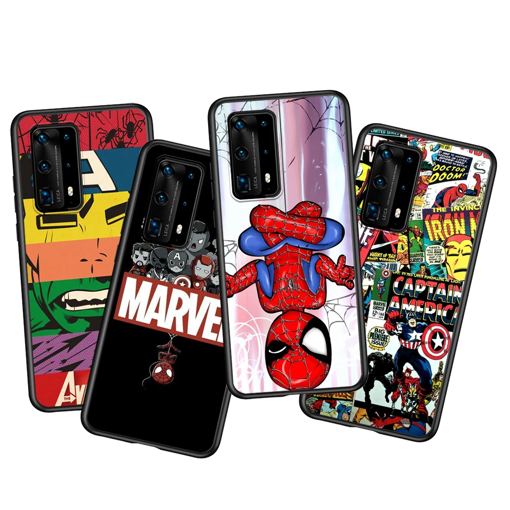 Marvel Avengers Cartoons Logo Soft TPU For Huawei P50 P40 P30 P20 Pro Plus P10 P9 P8 Lite RU E Mini 2019 2017 Black Phone Case
Marvel Avengers Cartoons Logo Soft TPU For Huawei P50 P40 P30 P20 Pro Plus P10 P9 P8 Lite RU E Mini 2019 2017 Black Phone Case