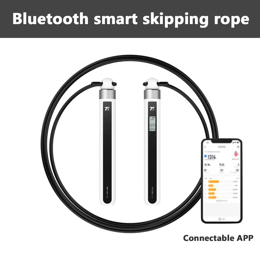 T20L Smart Jump Rope Fitness Sport Skipping Ropes Calorie Multipurpose Fitness Weight Loss Sports Skipping Rope For Adults Kids
T20L Smart Jump Rope Fitness Sport Skipping Ropes Calorie Multipurpose Fitness Weight Loss Sports Skipping Rope For Adults Kids