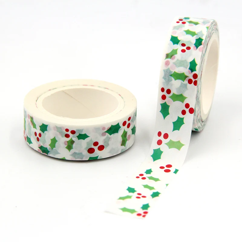 1PC 15mm*10m Merry Christmas Washi Tapes Santa Claus, Snowman, Christmas Stocking, Snowflakes, Reindeer Masking Decorative Tapes 
1PC 15mm*10m Merry Christmas Washi Tapes Santa Claus, Snowman, Christmas Stocking, Snowflakes, Reindeer Masking Decorative Tapes