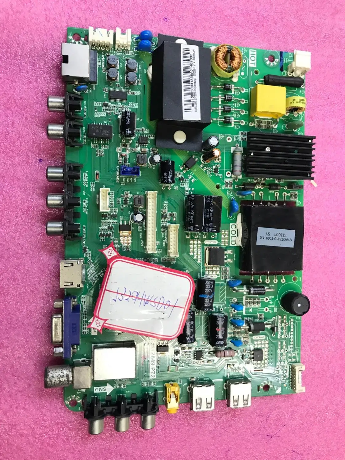 Оригинальная материнская плата LD32U3200 TP.RT2649.P72 экран J320HWSD01 протестирован хорошо
Оригинальная материнская плата LD32U3200 TP.RT2649.P72 экран J320HWSD01 протестирован хорошо