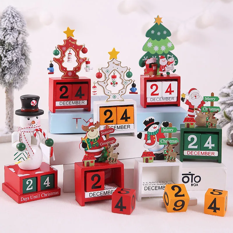 Christmas Decoration Children Toys Wooden Calendar Elk Santa Claus Scene Layout Creative Gifts
Christmas Decoration Children Toys Wooden Calendar Elk Santa Claus Scene Layout Creative Gifts