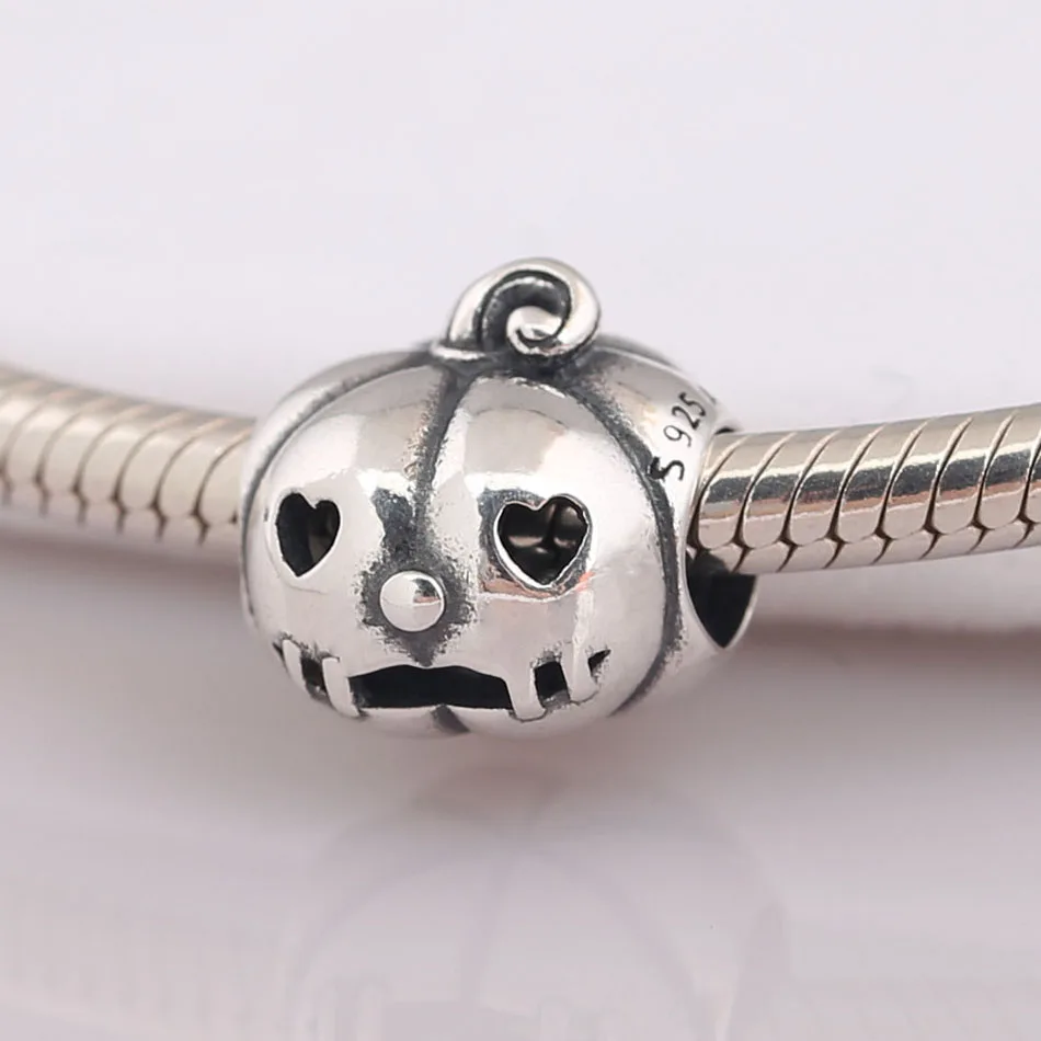 Подвеска из серебра 925 пробы с бусинами для Хэллоуина 
Подвеска из серебра 925 пробы с бусинами для Хэллоуина