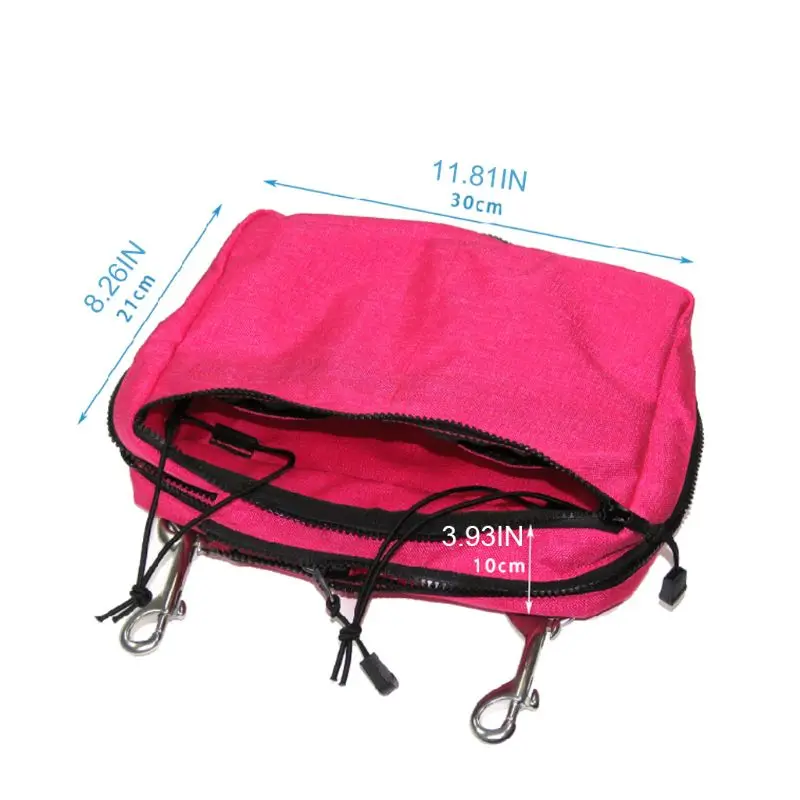 85AB Snorking Drifting Scuba Diving Gear Storage Bag Purse Side Mount Hanging Pocket Zipper Pouch with Double Trigger Hooks
85AB Snorking Drifting Scuba Diving Gear Storage Bag Purse Side Mount Hanging Pocket Zipper Pouch with Double Trigger Hooks