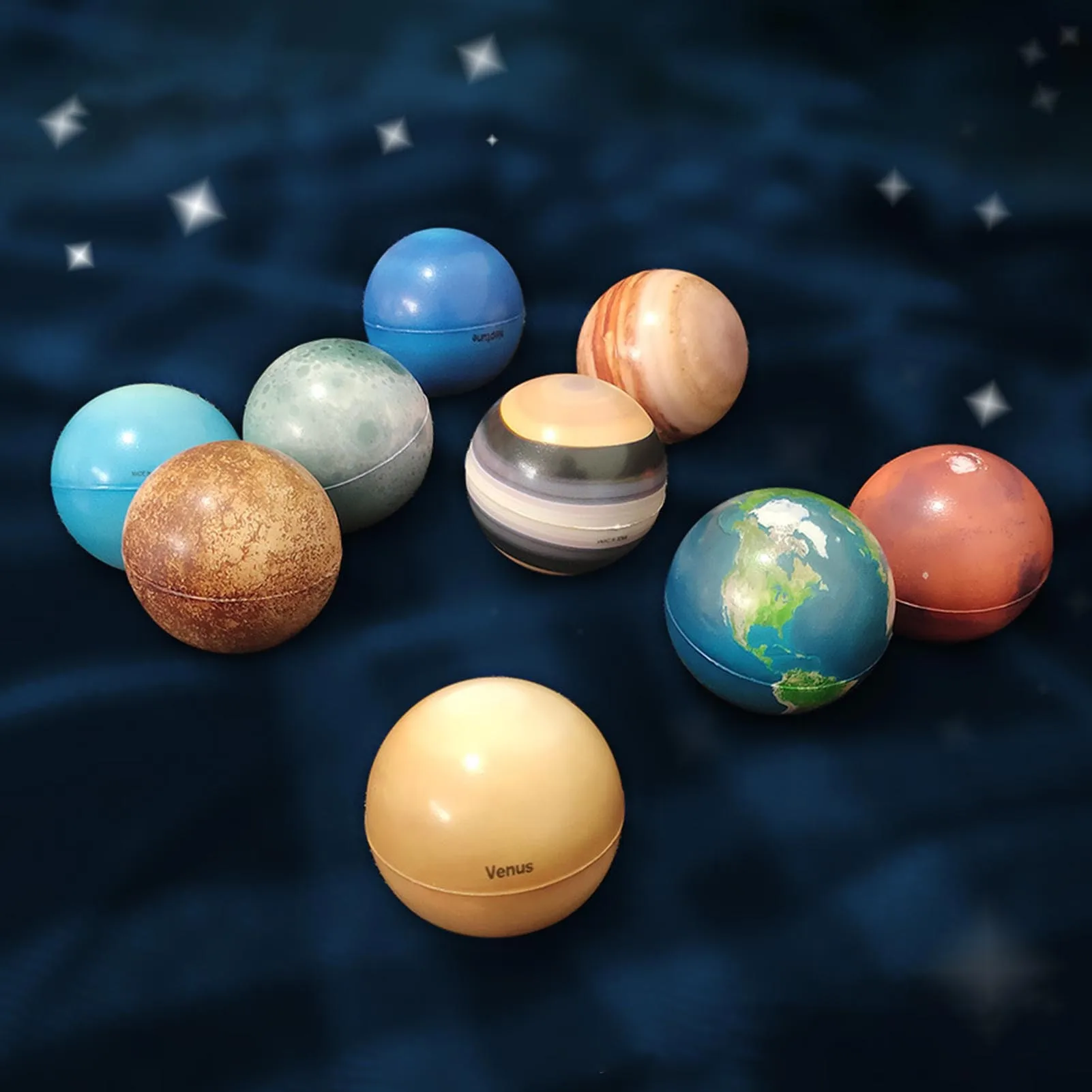 9pcs Elastic Sponge Ball Sensory Toy Solid Soft Solar System Planet Balls Stress Relief Educational Toys For Kids Birthday Gift
9pcs Elastic Sponge Ball Sensory Toy Solid Soft Solar System Planet Balls Stress Relief Educational Toys For Kids Birthday Gift
