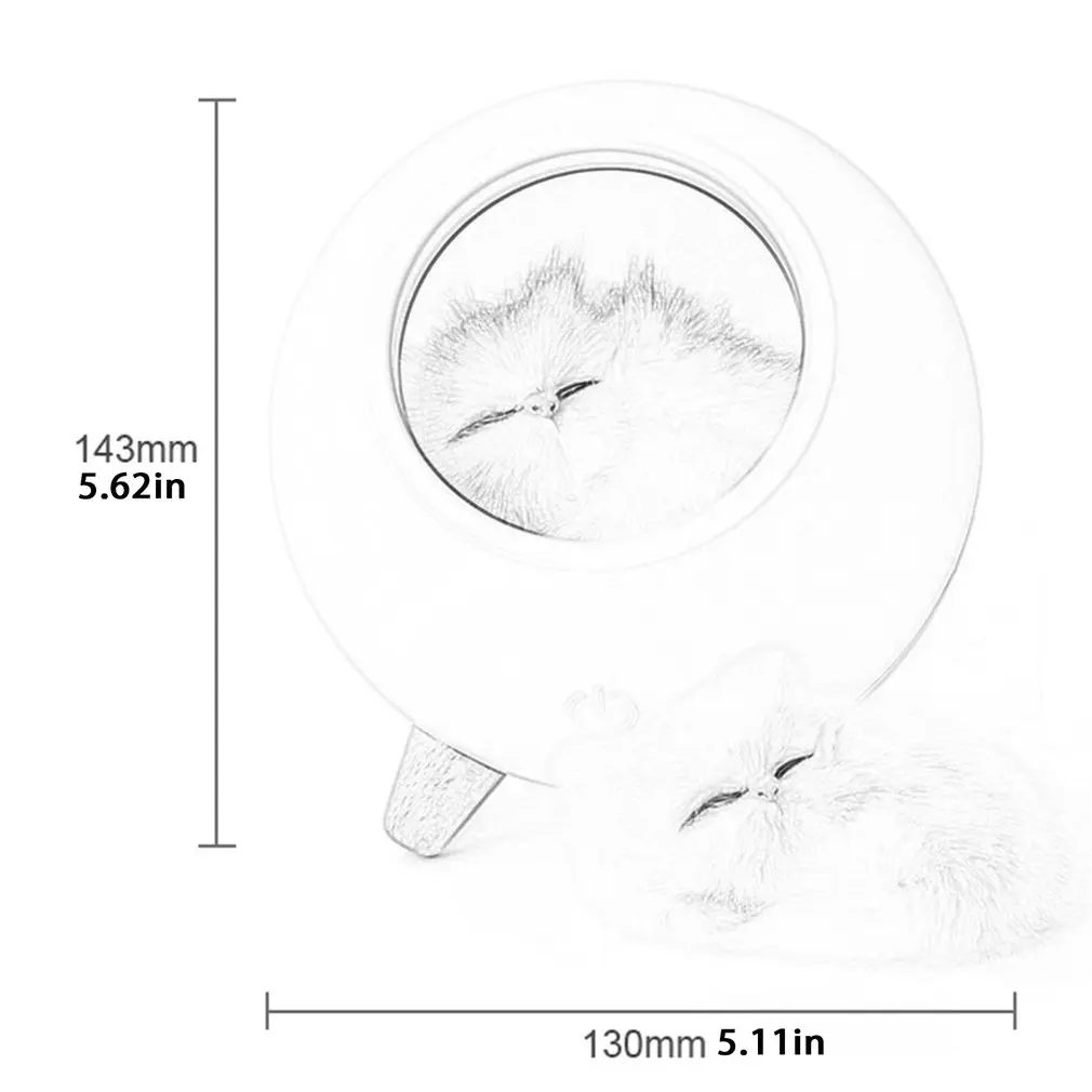 Cute Cat Pet House Night Light Cat Bedside Sleeping Light USB Charging Touch Light Unique Kids Gifts Home Decor
Cute Cat Pet House Night Light Cat Bedside Sleeping Light USB Charging Touch Light Unique Kids Gifts Home Decor