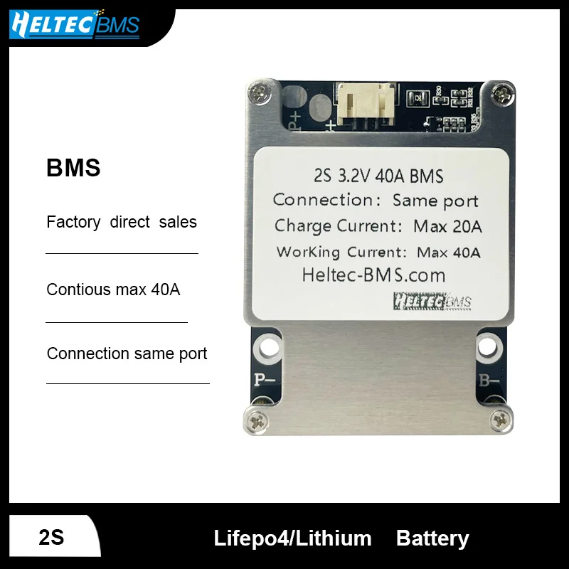 Heltec 2S 40A BMS сбалансированный 7 4 В 8 в литий-ионный NCM BMS/3 2 lifepo4 литий-железо-фосфатный