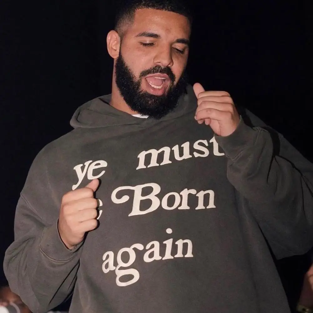 2020 CPFM Hoodies Men Women High Quality CPFM Sweatshirts ye Must be Born again Logo Print Drake Kanye West Hoodie Pullovers
2020 CPFM Hoodies Men Women High Quality CPFM Sweatshirts ye Must be Born again Logo Print Drake Kanye West Hoodie Pullovers