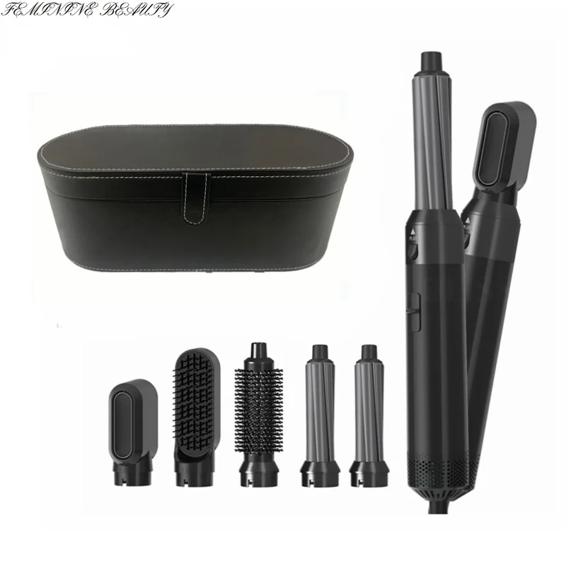 5 In 1 One Step Hair Dryer & Volumizer Rotating Hairdryer Hair Straightener Comb Curling Brush Hair Dryers For Hair Styling Tool
5 In 1 One Step Hair Dryer & Volumizer Rotating Hairdryer Hair Straightener Comb Curling Brush Hair Dryers For Hair Styling Tool