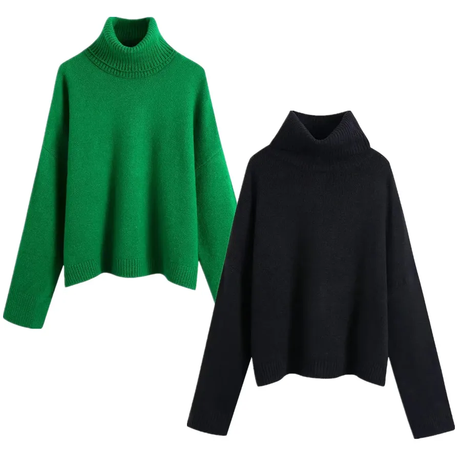 Dave&Di England Style Fashion Simple Turtleneck Sweaters Women Pullovers Tops Vintage Loose Short Tops Winter Sweaters Women
Dave&Di England Style Fashion Simple Turtleneck Sweaters Women Pullovers Tops Vintage Loose Short Tops Winter Sweaters Women