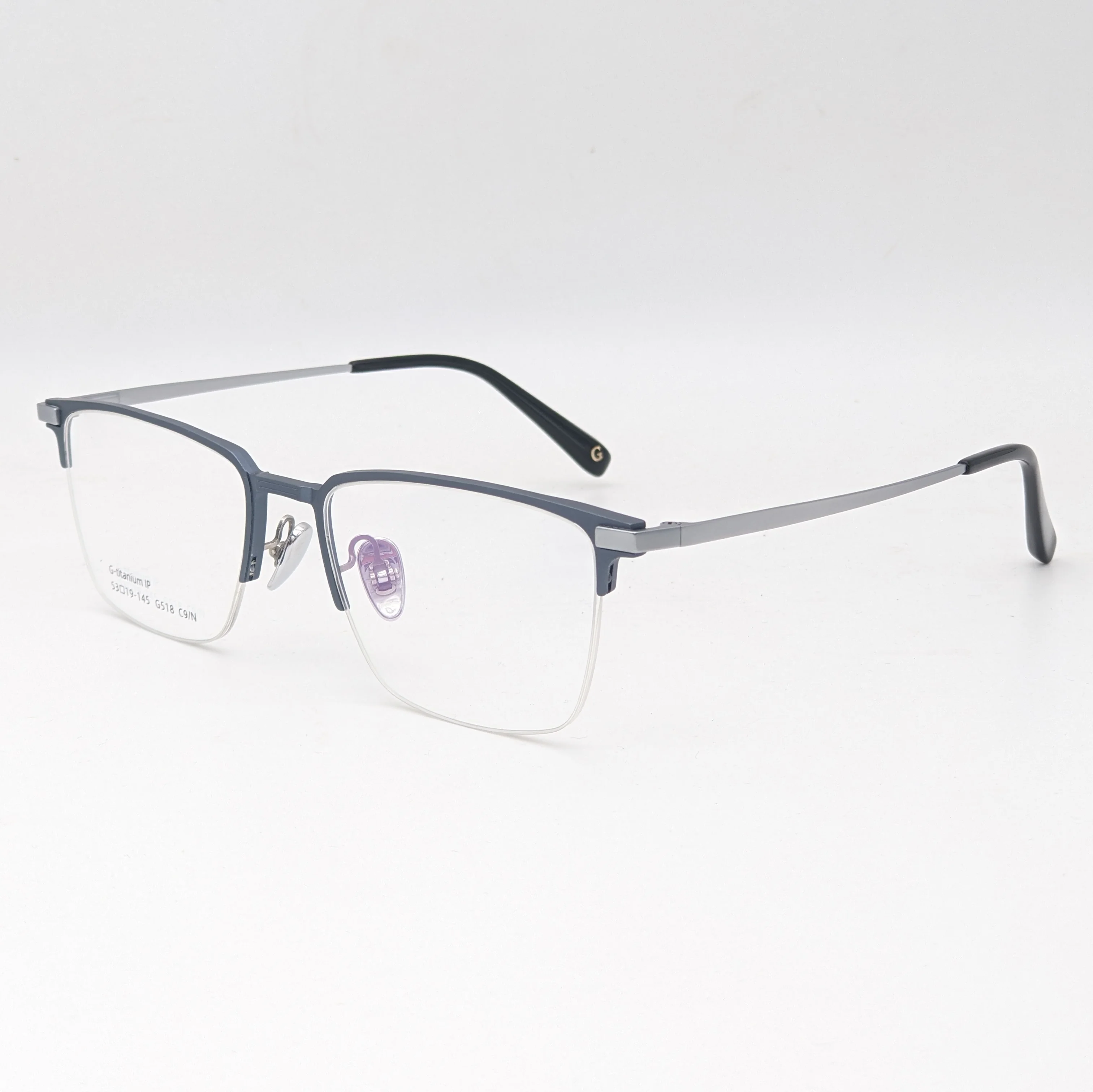 2021 TNT Aluminum Frame Pure Titanium Half Frames Optical Glasses Men Metal Business Myopia Lenses Prescription Eyeglasses Women
2021 TNT Aluminum Frame Pure Titanium Half Frames Optical Glasses Men Metal Business Myopia Lenses Prescription Eyeglasses Women