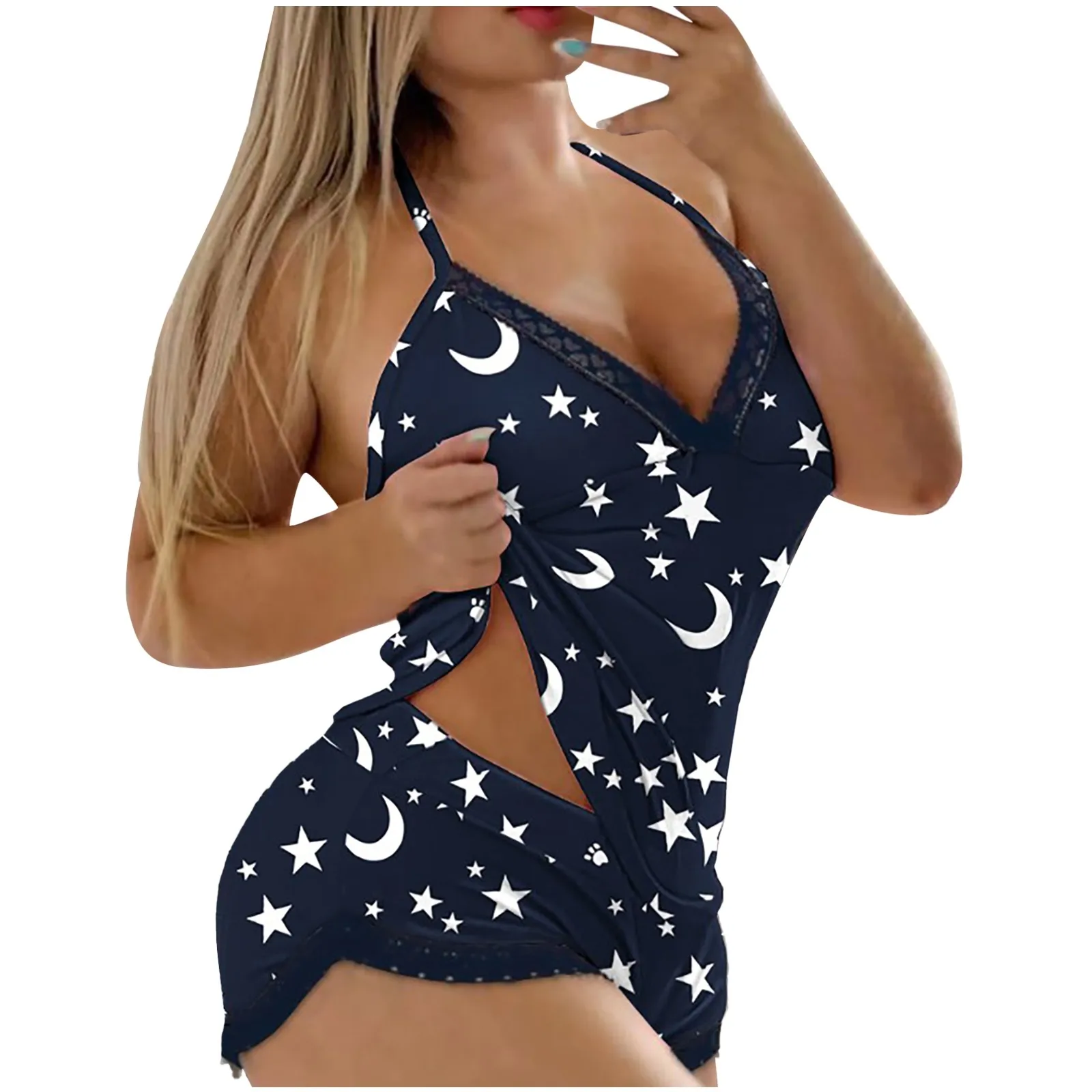 Underwear Sleepwear Lace Sexy Lace Suit Romper Sleepwear Lingerie Women Women's Sleepwear
Underwear Sleepwear Lace Sexy Lace Suit Romper Sleepwear Lingerie Women Women's Sleepwear