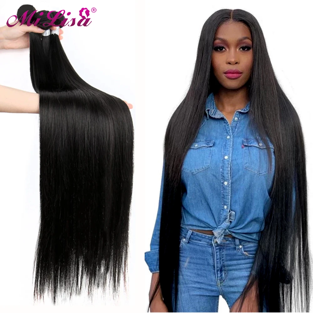 30 inch Straight Bundles Natural Color 100% Human Hair Bundles 1 / 3 / 4 pcs/lot Brazilian Weave Hair Extension Free Shipping
30 inch Straight Bundles Natural Color 100% Human Hair Bundles 1 / 3 / 4 pcs/lot Brazilian Weave Hair Extension Free Shipping