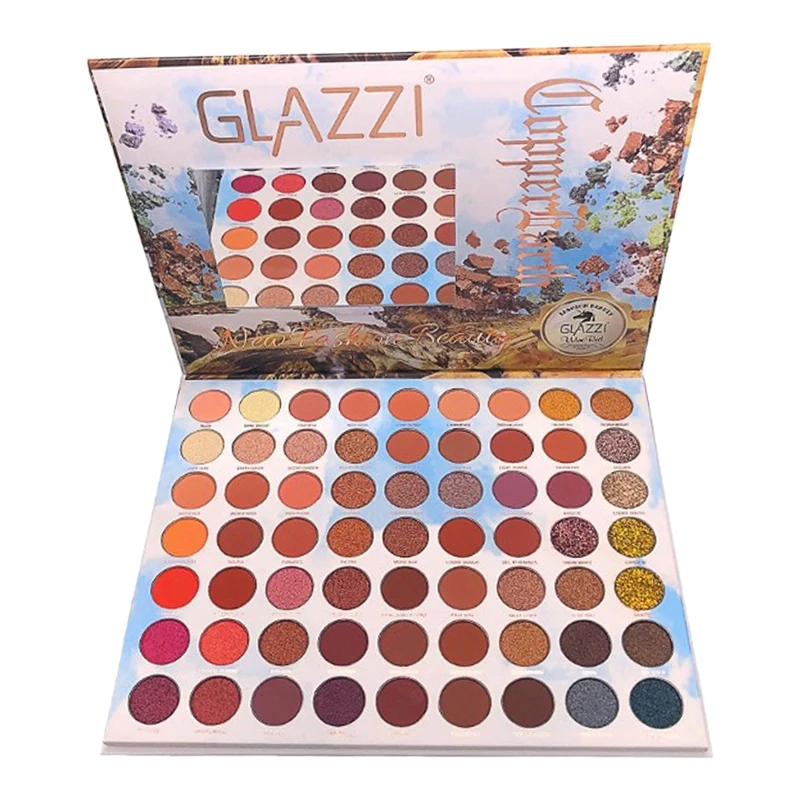 GLAZZI 63 Colors Super Large Eye Shadow Pearlescent Matte Sequin Glitter Powder Mixed Eye Shadow Palette Makeup
GLAZZI 63 Colors Super Large Eye Shadow Pearlescent Matte Sequin Glitter Powder Mixed Eye Shadow Palette Makeup