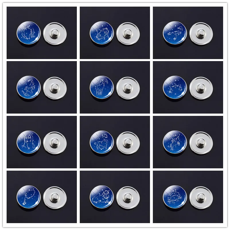 5PCS Twelve Constellation Button 16MM Glass Convex 12 Zodiac Button DIY Jewelry Accessories Craft Jewelry Button
5PCS Twelve Constellation Button 16MM Glass Convex 12 Zodiac Button DIY Jewelry Accessories Craft Jewelry Button