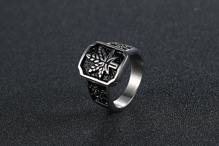 New Maple Leaf Finger Rings Classics Top Quality Titanium Steel Ring Fashion Jewelry Male Anniversary Birthday Party Gifts
New Maple Leaf Finger Rings Classics Top Quality Titanium Steel Ring Fashion Jewelry Male Anniversary Birthday Party Gifts