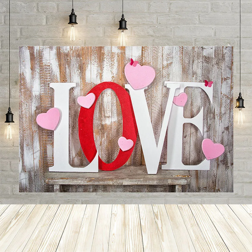 Avezano Valentine's Day Love Old Wood Board Photography Background Pink Heart Shape Baby Shower Backdrop Photo Studio Photocall
Avezano Valentine's Day Love Old Wood Board Photography Background Pink Heart Shape Baby Shower Backdrop Photo Studio Photocall