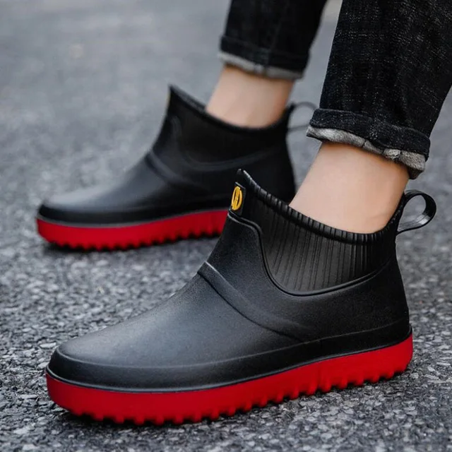Men's Boots Waterproof Men's Rain Boots Classic Men's Ankle Work Boots Outdoor Non-slip Boots Short Men's Fishing Water Shoes
Men's Boots Waterproof Men's Rain Boots Classic Men's Ankle Work Boots Outdoor Non-slip Boots Short Men's Fishing Water Shoes