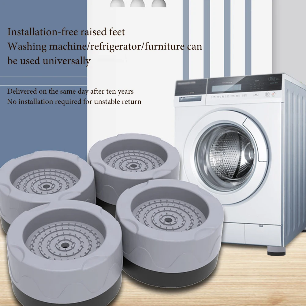 4PCS Anti-slip And Noise-reducing Washing Machine Feet Non-slip Mats Refrigerator Anti-vibration pad 2/4pcs Kitchen Bathroom Mat
4PCS Anti-slip And Noise-reducing Washing Machine Feet Non-slip Mats Refrigerator Anti-vibration pad 2/4pcs Kitchen Bathroom Mat