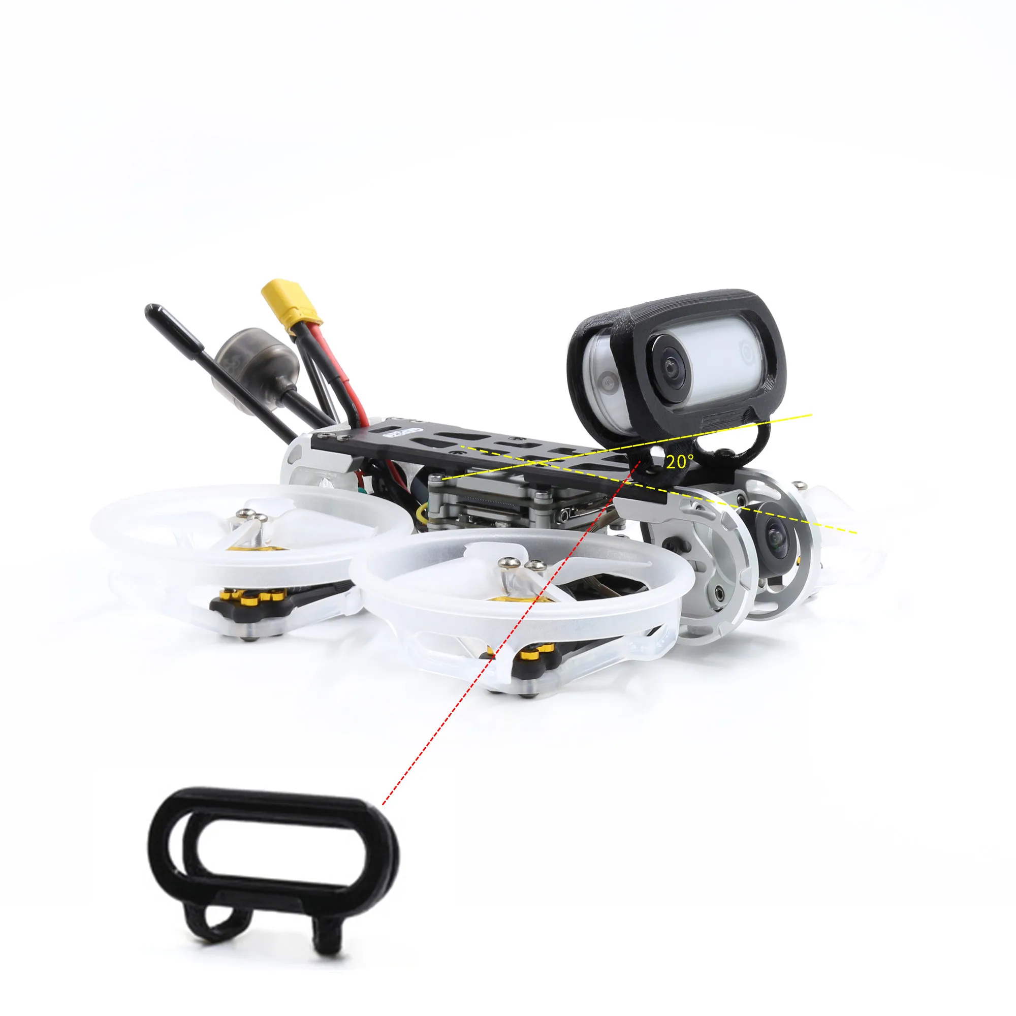 3D printed Insta360 GO TPU mount for GEP-RP GEP-RL GEP-CX GEP-CQ GEP-CP GEP-PT GEP-PTHD Drone frame
3D printed Insta360 GO TPU mount for GEP-RP GEP-RL GEP-CX GEP-CQ GEP-CP GEP-PT GEP-PTHD Drone frame